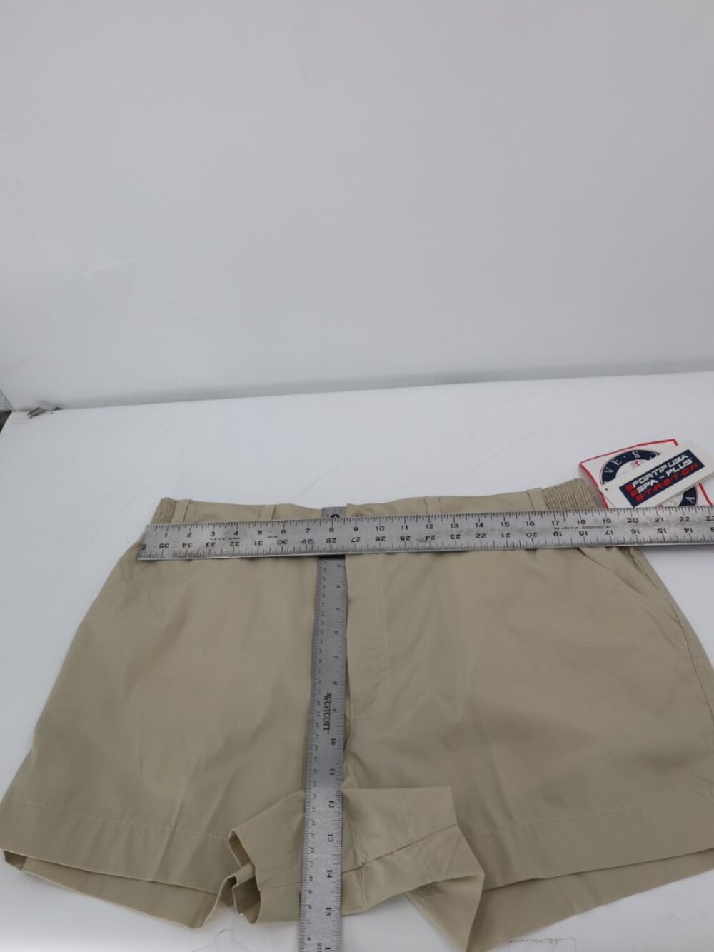 VTG NWT Sportif USA Shorts Mens 42 3.5" Chino Stretch Outdoor Hiking Flat Front - Picture 8 of 12